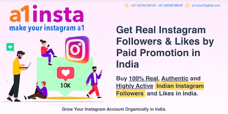 A1insta finally launched the platform of influencer marketing